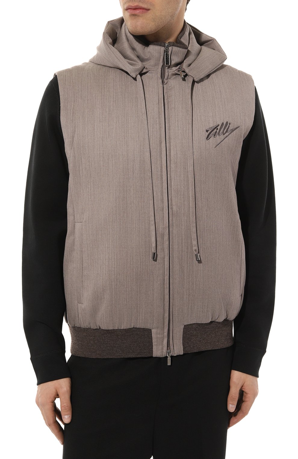 Шерстяной жилет ZILLI, арт. GIL01AZS66036ZS000001, фото 3