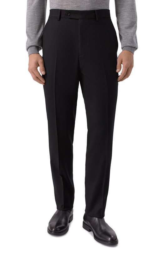 Шерстяные брюки Berwich VULCAN0 195/RD5470 Чёрный  VULCAN0 195/RD5470 Фото 3