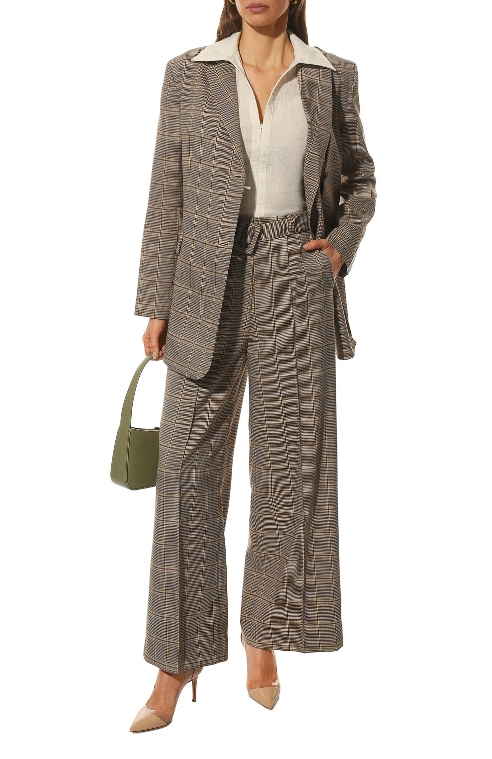 Комбинированные туфли plexi 85 GIANVITO ROSSI, арт. G20938.85RIC.VGLNUNU, фото 2