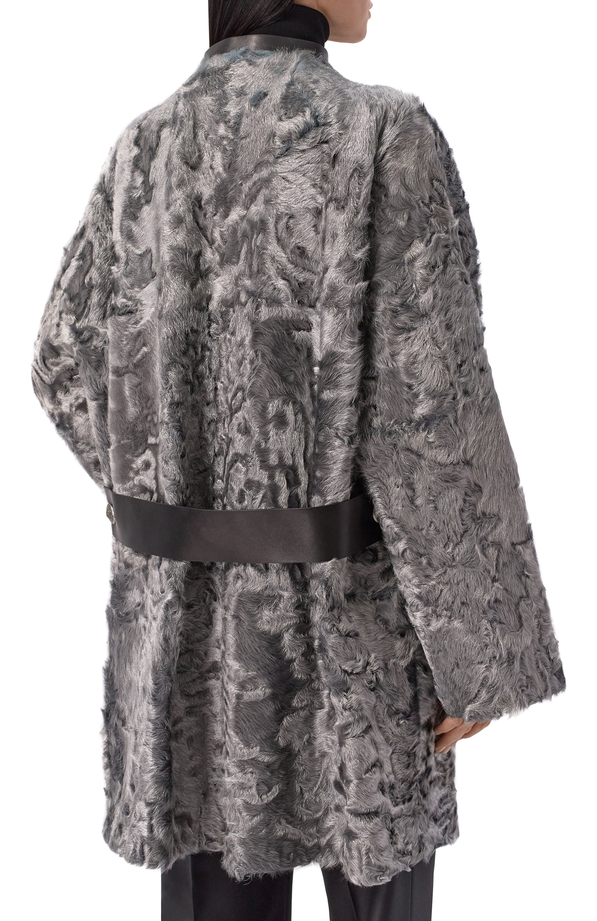 Шуба из овчины GIORGIO ARMANI, арт. GW002053/AF19605, фото 4