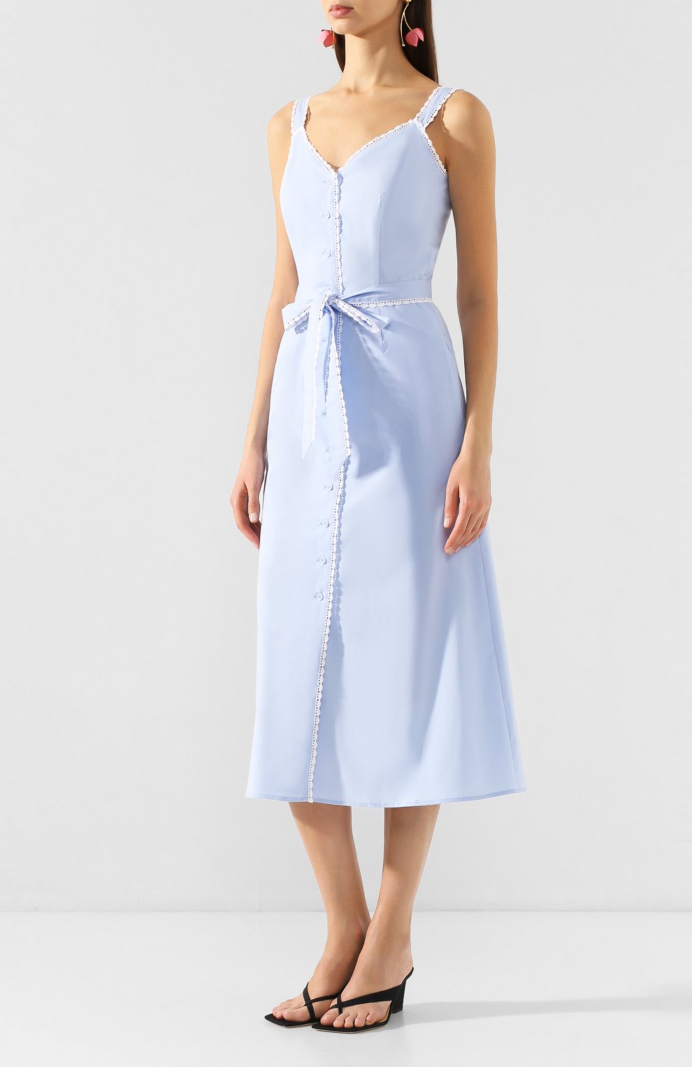 Хлопковое платье TEREKHOV GIRL, арт. 2D183/3307.401/S20, фото 3