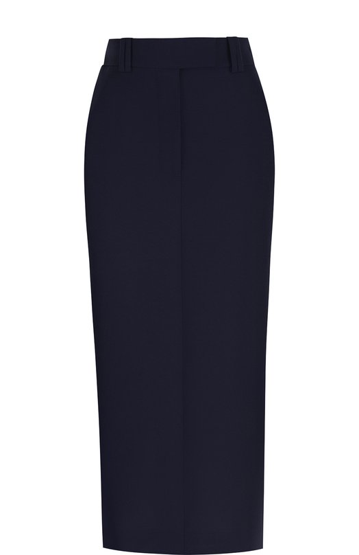 

Однотонная юбка-карандаш с разрезом CALVIN KLEIN 205W39NYC, Синий