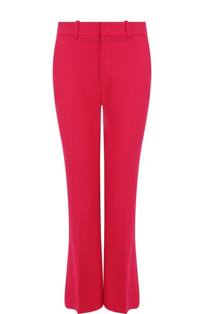 Женские укороченные однотонные брюки со стрелками GUCCI, арт. 497762/ZKR01