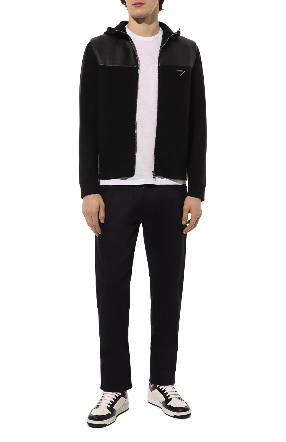 Кардиган из шерсти и кашемира PRADA, арт. UMG014-1W19-F0806-202, фото 2