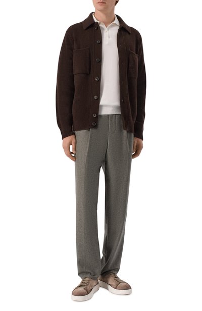 Шерстяные брюки BRUNELLO CUCINELLI, арт. M038PE1710, фото 2