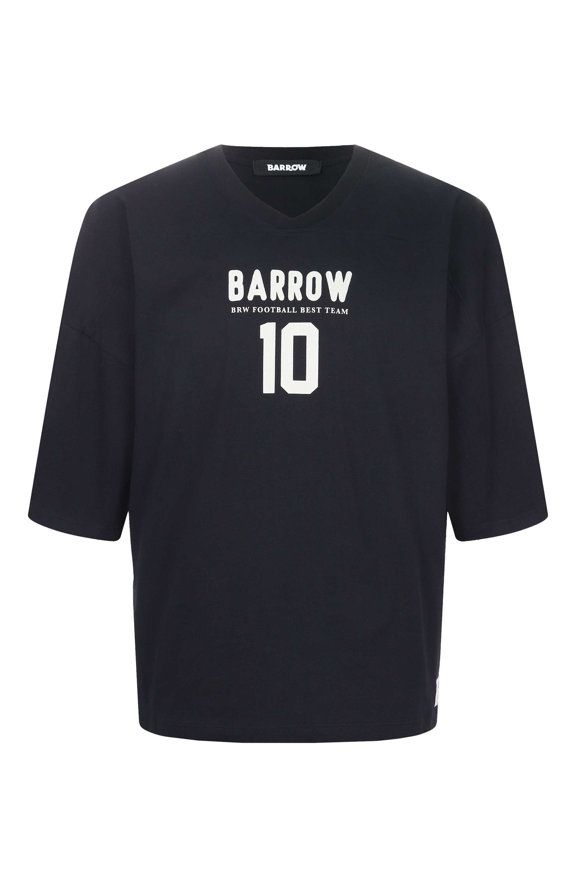 Хлопковая футболка BARROW, арт. S5BWMATH022, фото 1