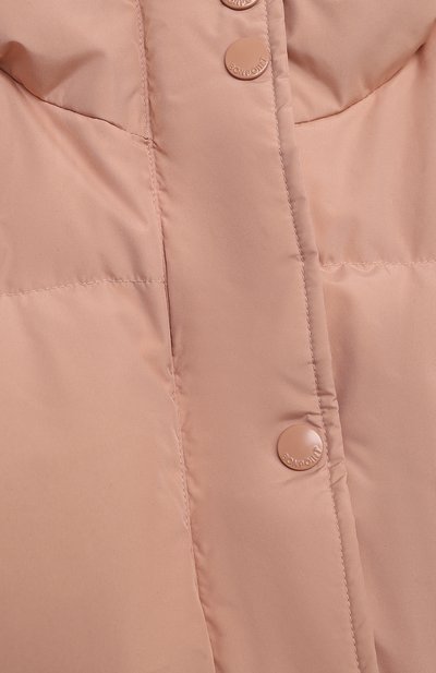 Утепленная куртка BONPOINT розового цвета по цене 54300 руб., арт. W01GOUWO1601(025C)_864553, фото 3 Утепленная куртка BONPOINT, арт. W01GOUWO1601(025C)_864553, фото 3