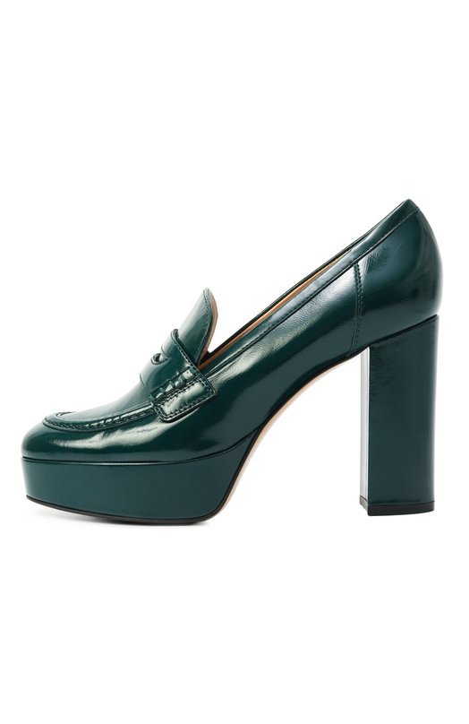 Кожаные туфли Hadden 105 Gianvito Rossi G25356.70RIC.NUIMALA Зелёный  G25356.70RIC.NUIMALA Фото 4