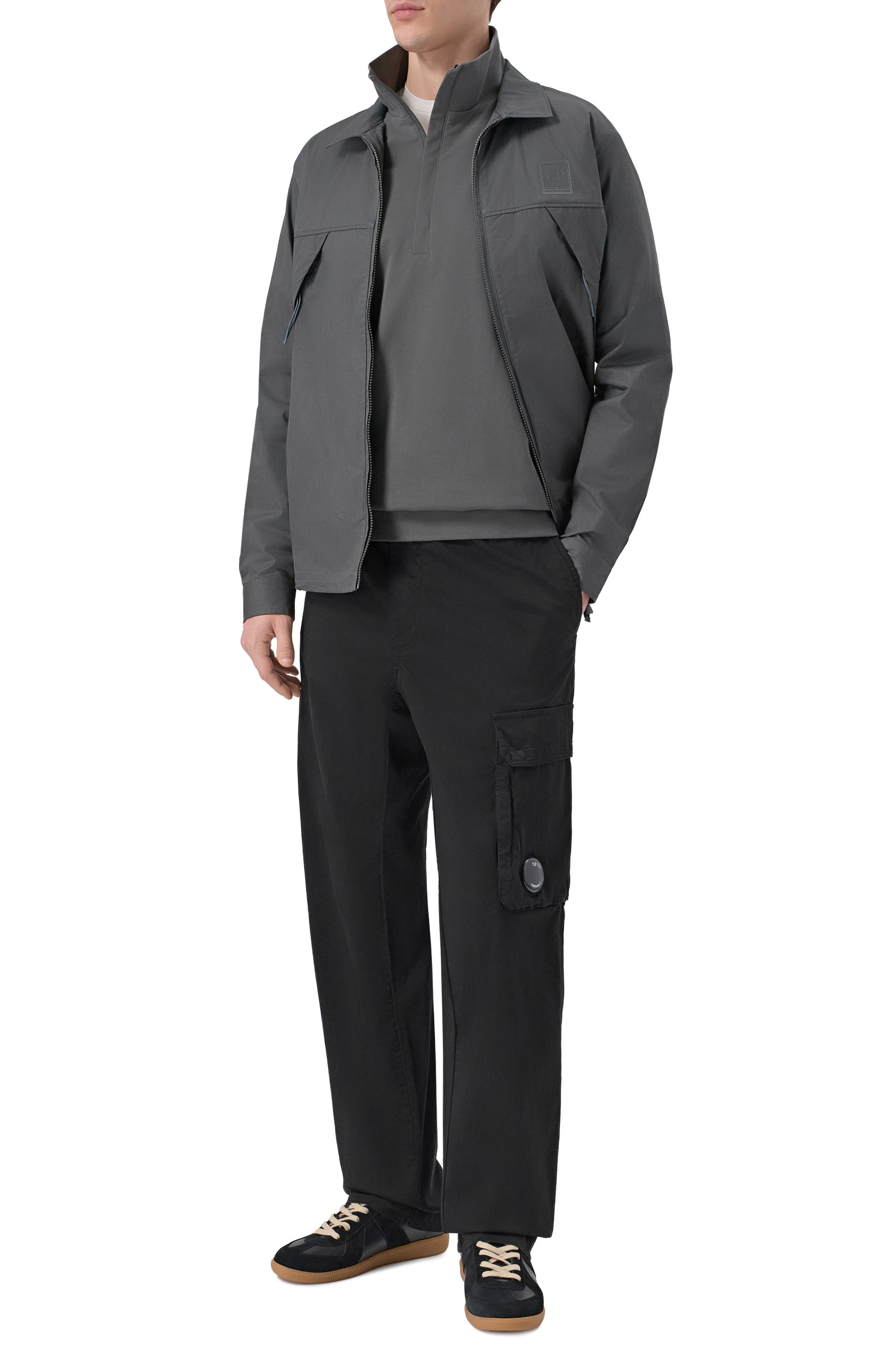 Хлопковый анорак C.P. COMPANY, арт. 20CLSS010A/006452W, фото 2