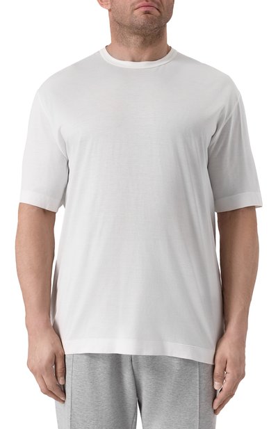 Футболка из хлопка и шелка CORTIGIANI, арт. 2A6630, фото 3