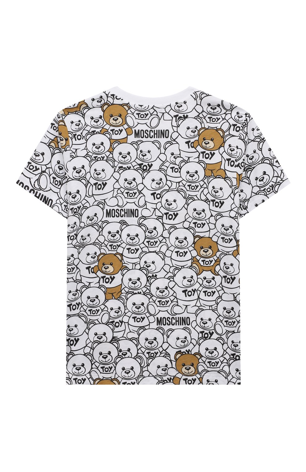 Хлопковая футболка MOSCHINO, арт. HUM04G/LAB84/10A-14A, фото 2