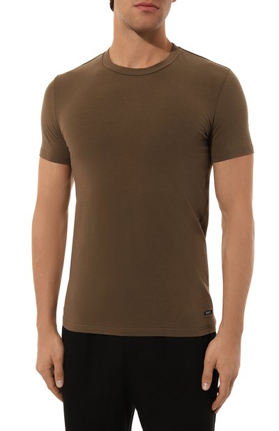 Хлопковая футболка ZEGNA, арт. N3M20/173, фото 3
