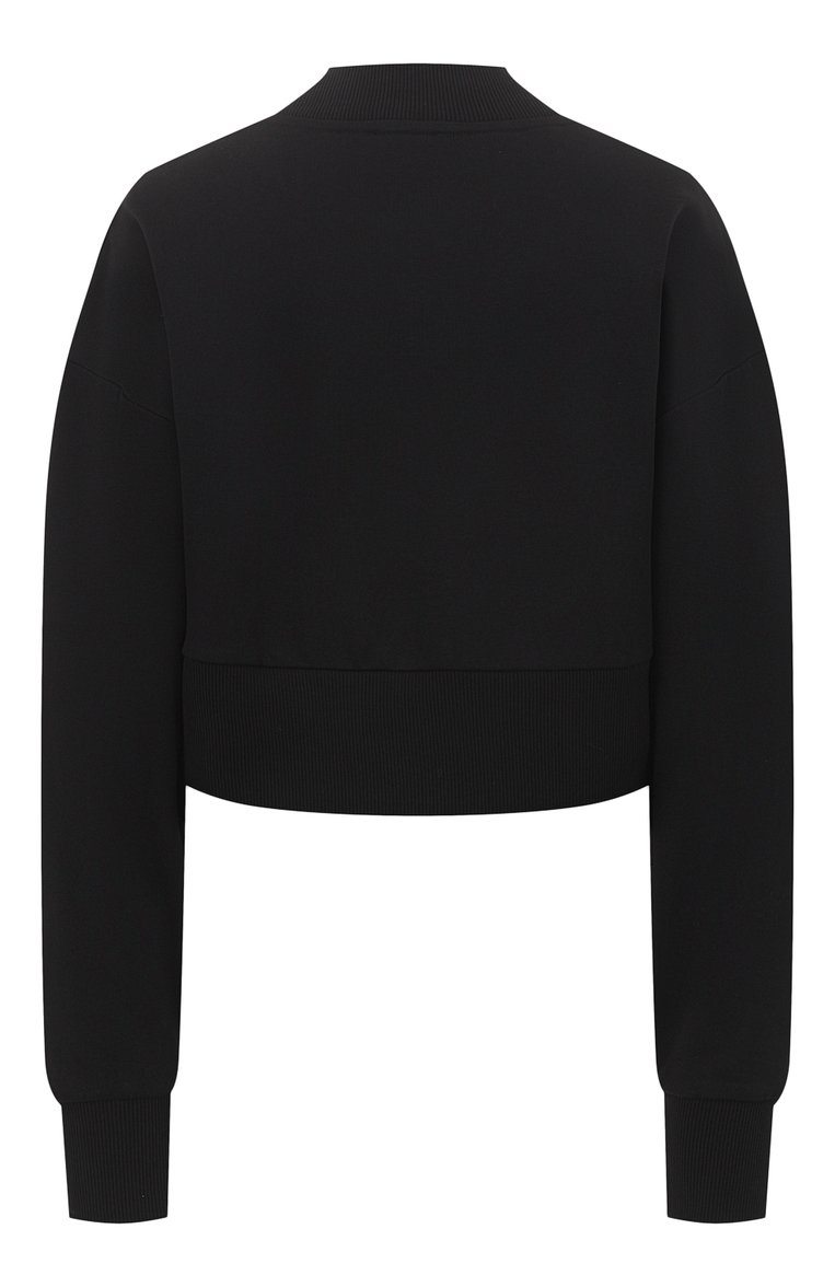 Хлопковый свитшот BALMAIN, арт. AF1J0040BB02, фото 2