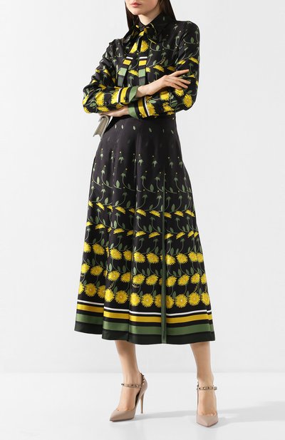 Кожаные туфли rockstud VALENTINO, арт. TW2S0T04/V0D, фото 2