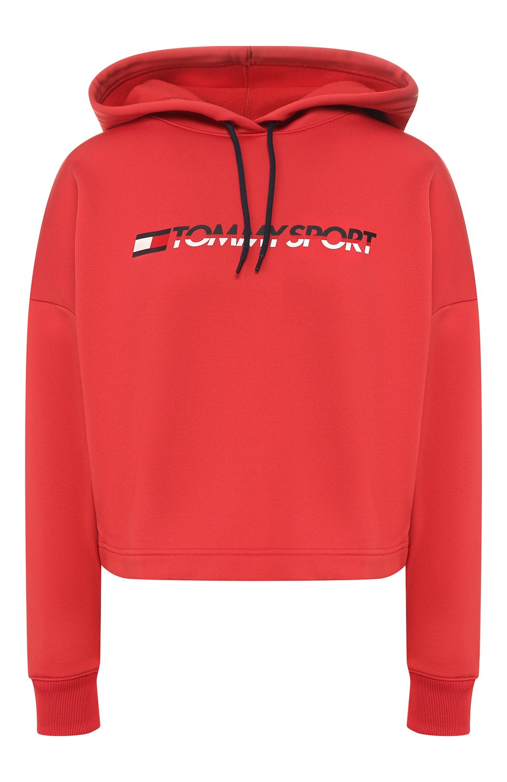 Худи TOMMY SPORT красного цвета по цене 7490 руб., арт. S10S100360, фото 1 Худи TOMMY SPORT, арт. S10S100360, фото 1