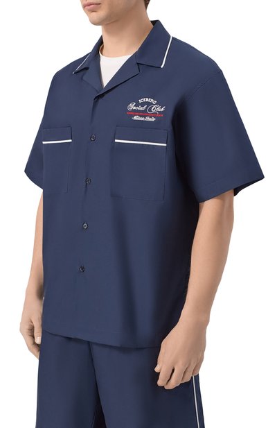 Хлопковая рубашка ICEBERG, арт. G070/0187, фото 3