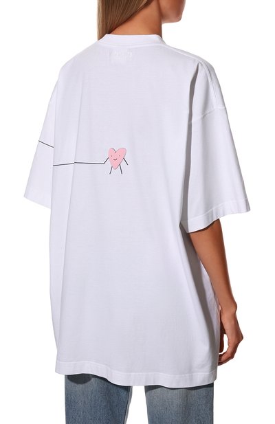 Хлопковая футболка VETEMENTS, арт. UA53TR270W 1610/W, фото 4