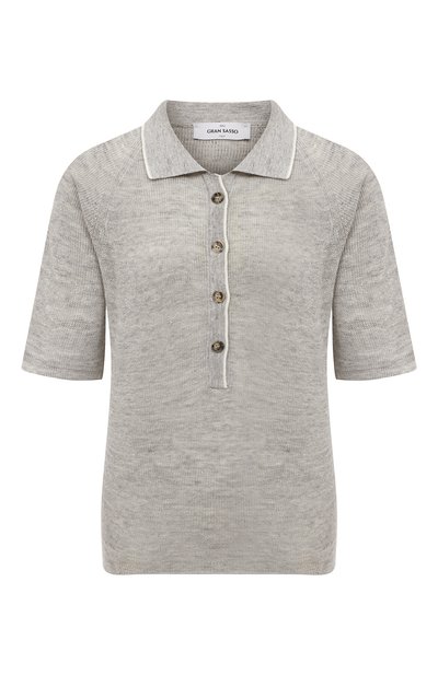 Льняное поло GRAN SASSO, арт. 57240/24840, фото 1