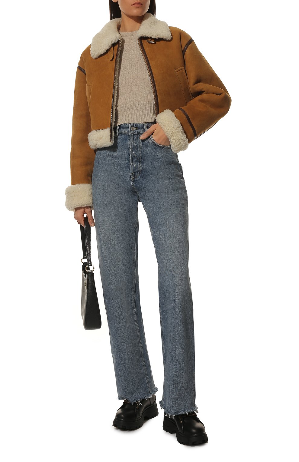 Дубленка из овчины MIU MIU, арт. MPV770-1ZKQ-F036S, фото 2