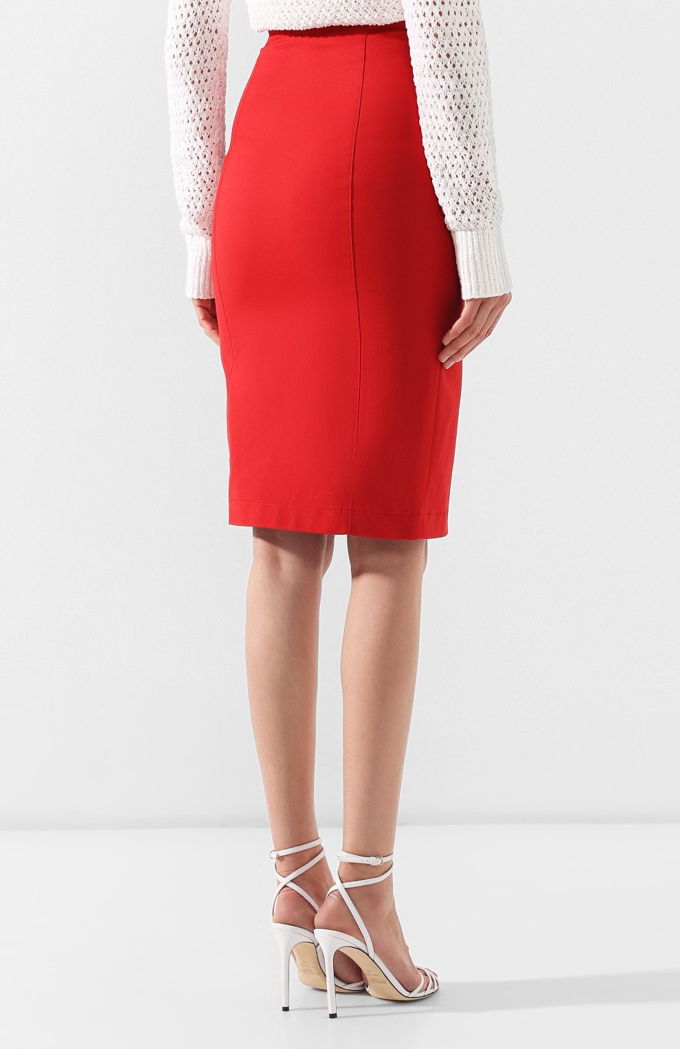 Хлопковая юбка REDVALENTINO, арт. RR0RAB15/VHE, фото 4