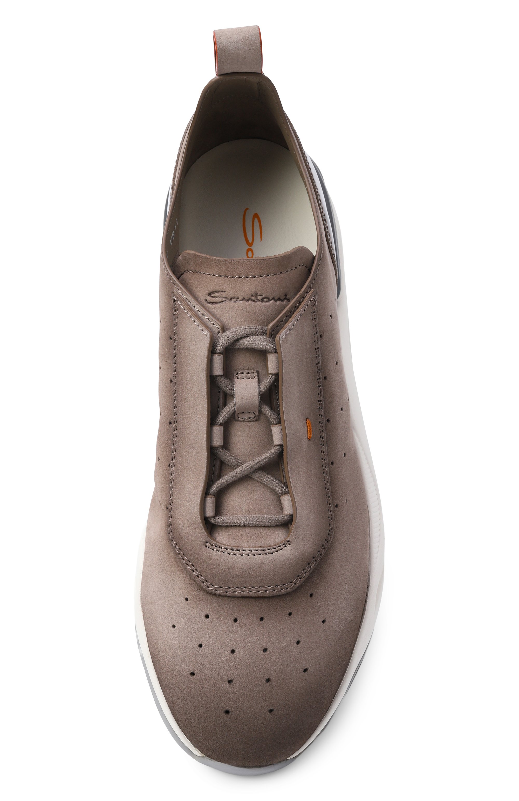 Кроссовки innova из нубука SANTONI, арт. MBIG22032BGRTFEH, фото 5