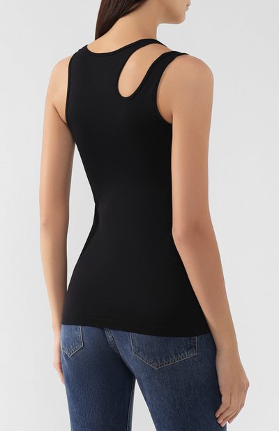 Топ HELMUT LANG черного цвета по цене 11150 руб., арт. J04HW523, фото 4 Топ HELMUT LANG, арт. J04HW523, фото 4