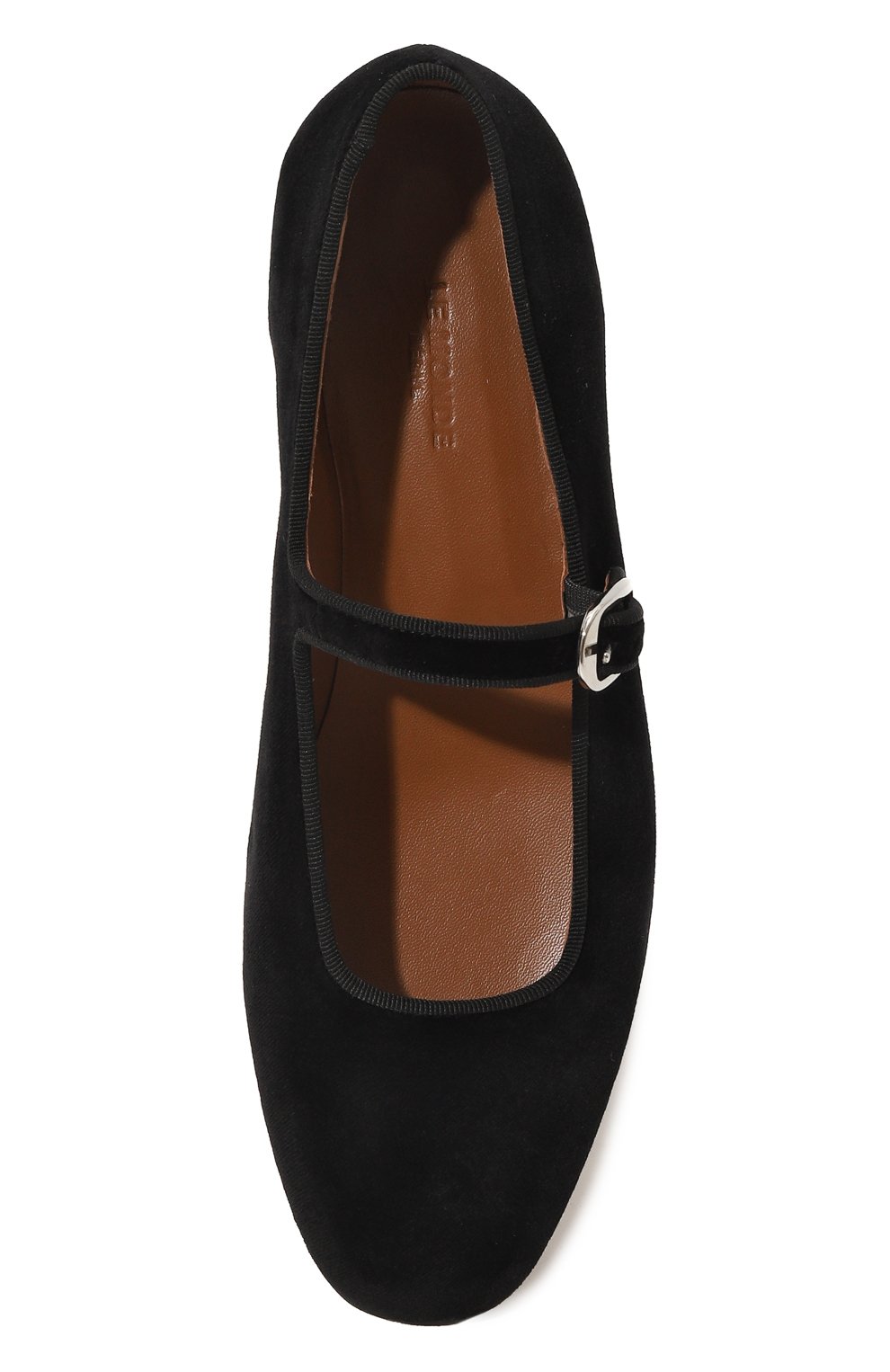 Текстильные балетки LE MONDE BERYL, арт. MRJ-VEL-BLA, фото 6