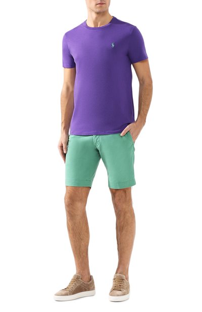 Хлопковая футболка  POLO RALPH LAUREN, арт. 710671438, фото 2