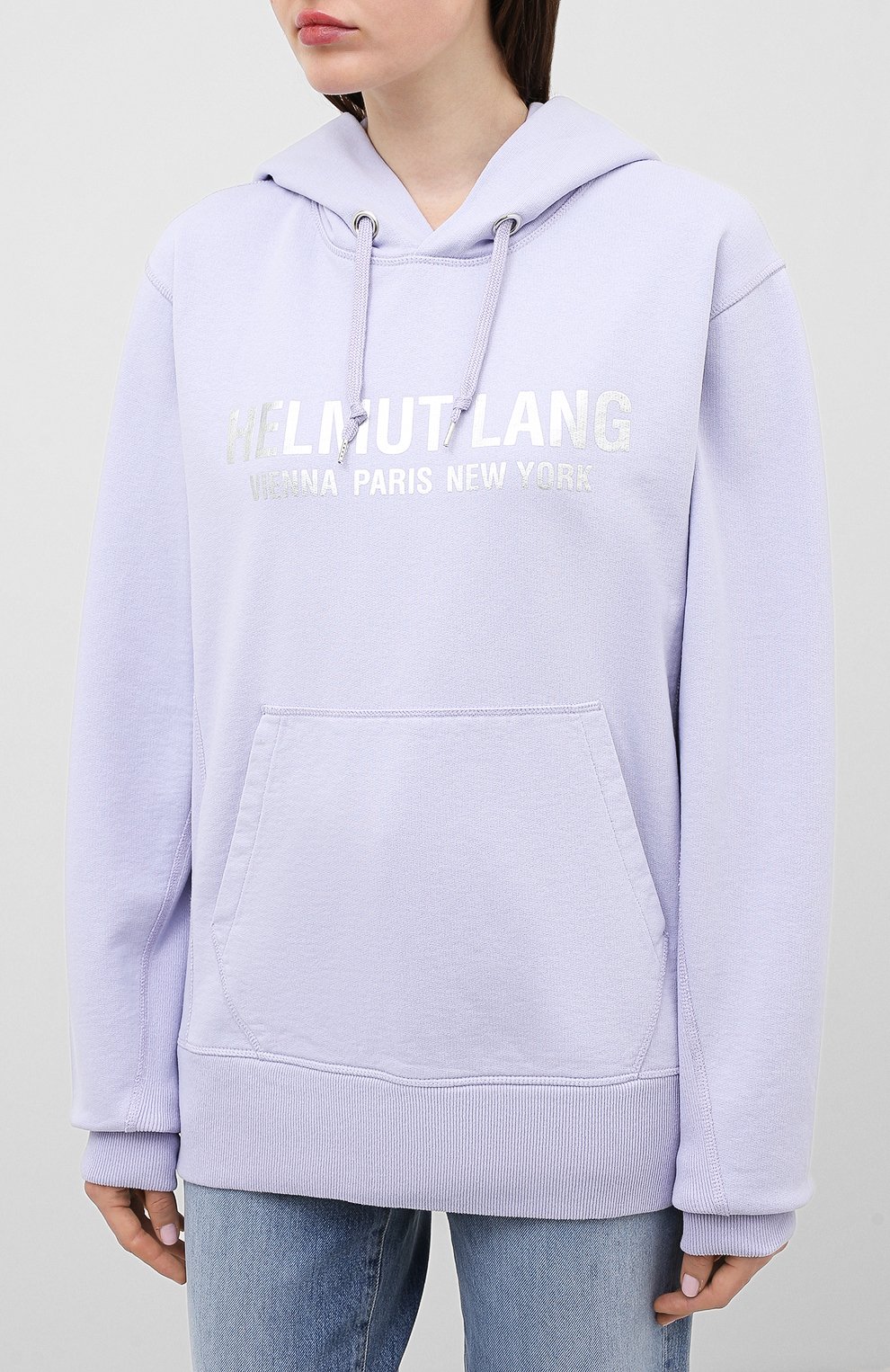 Хлопковое худи HELMUT LANG, арт. K04DW507, фото 3