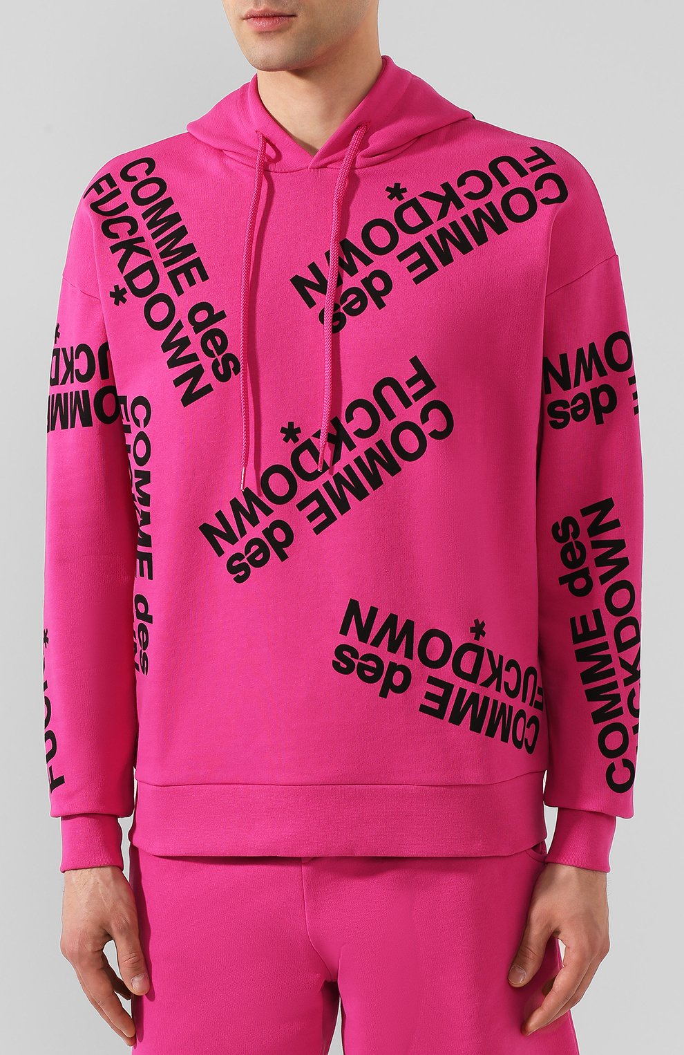 Хлопковое худи COMME DES FUCKDOWN, арт. CDFU713, фото 3
