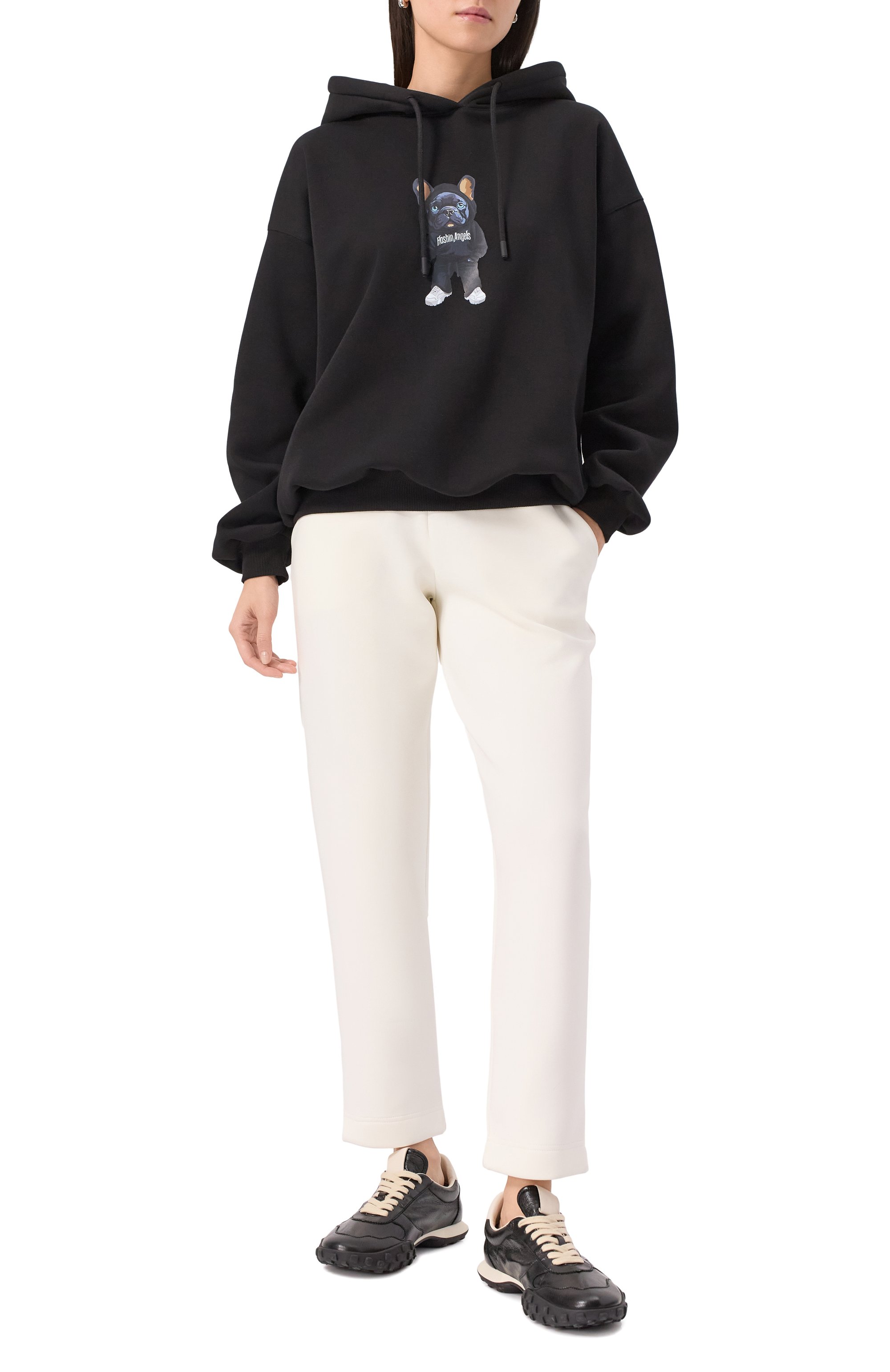 Брюки FLASHIN белого цвета по цене 24630 руб., арт. FS25TRNEO, фото 2 Брюки FLASHIN, арт. FS25TRNEO, фото 2