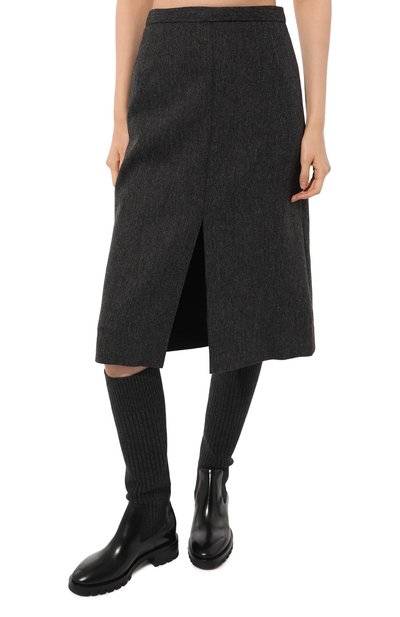 Шерстяная юбка DRIES VAN NOTEN, арт. 232-010809-7245, фото 3