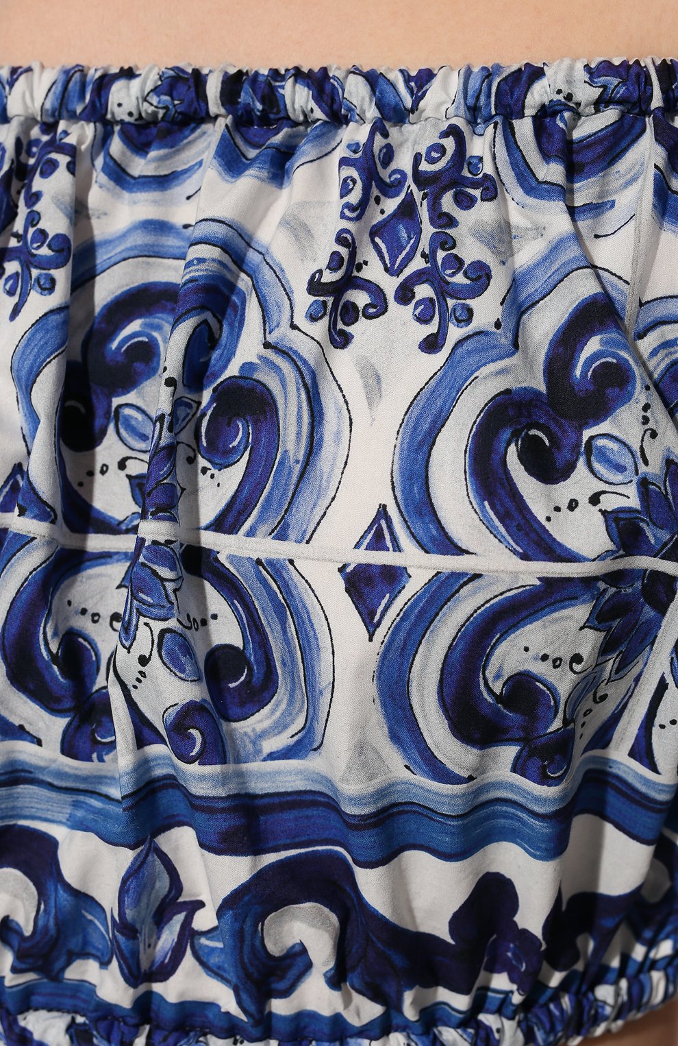 Хлопковый топ DOLCE & GABBANA, арт. F755RT/HH5BA, фото 5