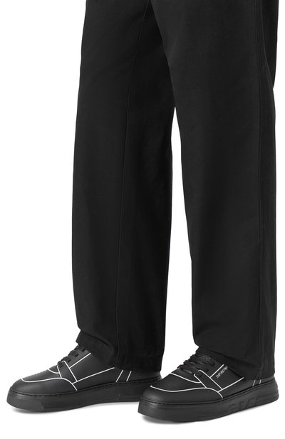 Кожаные кеды EMPORIO ARMANI, арт. EM002852/AF18014, фото 3