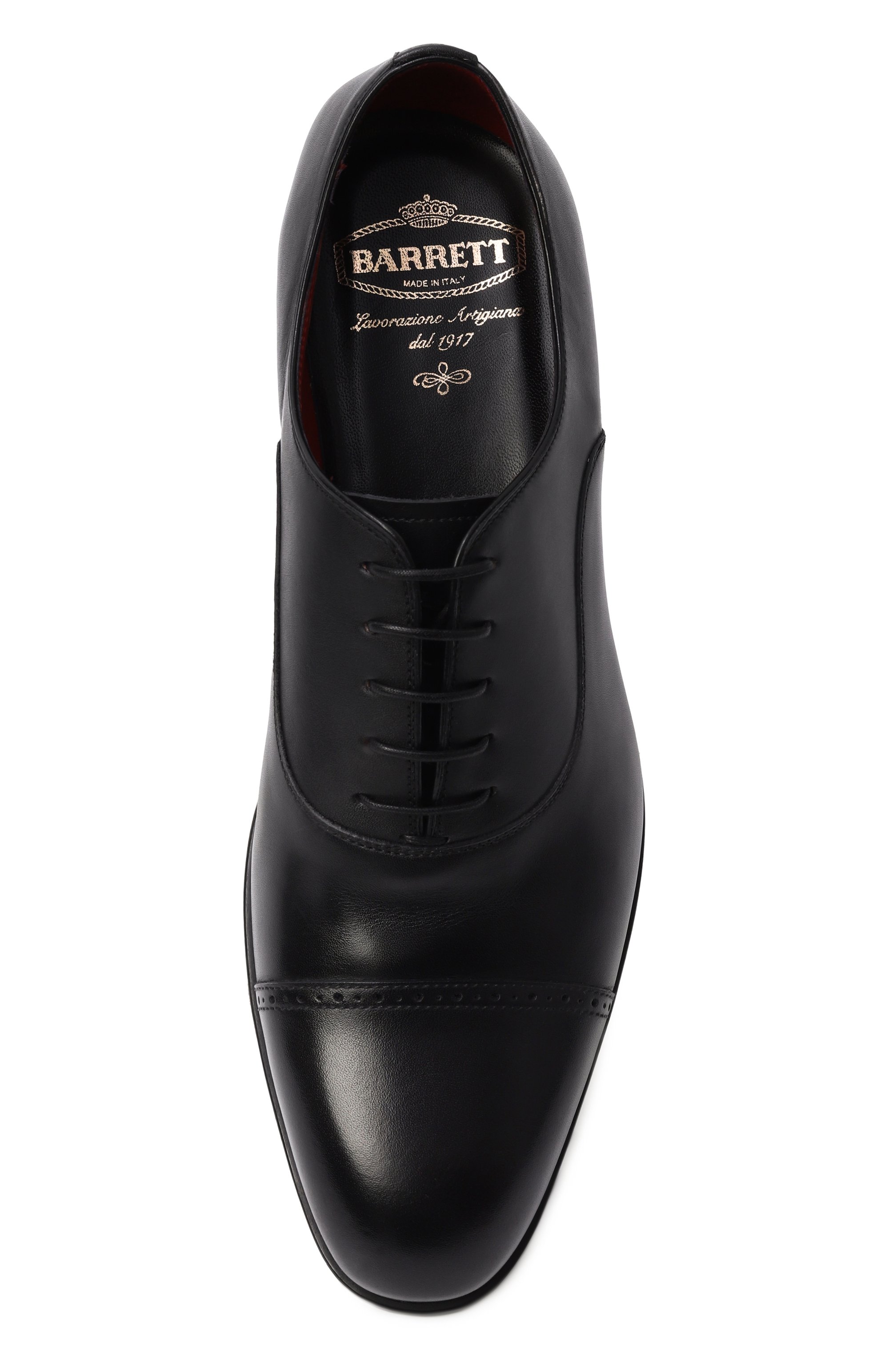 Кожаные оксфорды BARRETT, арт. 201U107.22/C0RSAR0, фото 6