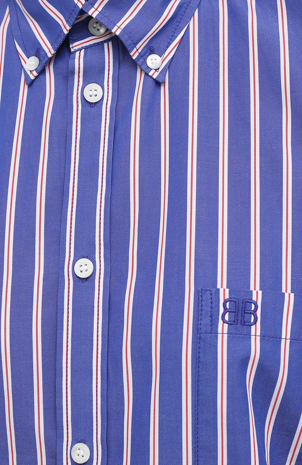 Хлопковая рубашка BALENCIAGA, арт. 622224/TJM21, фото 5