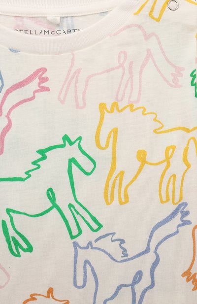 Хлопковый лонгслив STELLA MCCARTNEY, арт. TV8120, фото 3