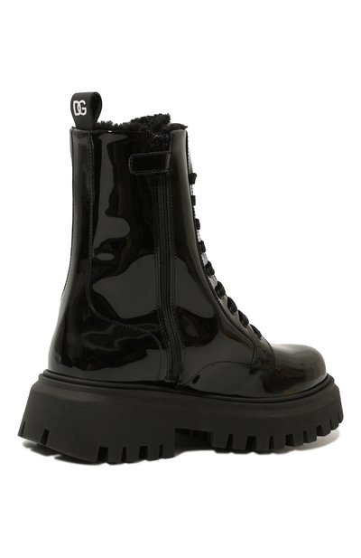 Кожаные ботинки DOLCE & GABBANA, арт. D11109/A3B70/37-39, фото 3