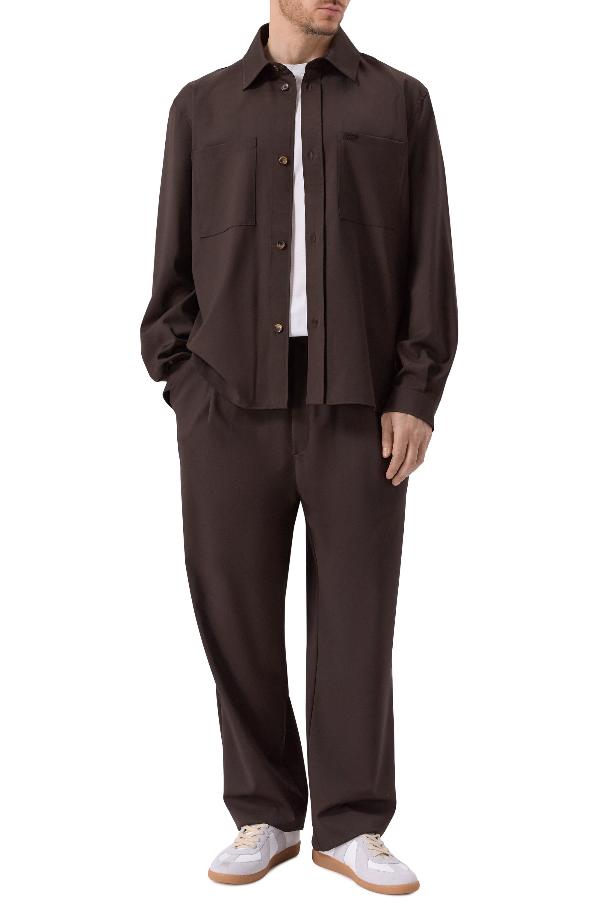 Шерстяные брюки LANEUS, арт. F5LAMAKT124, фото 2