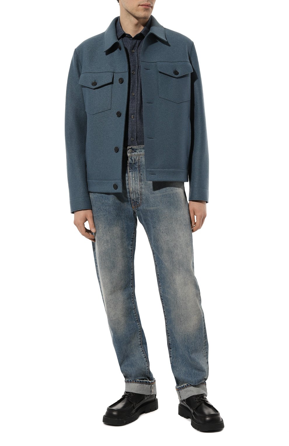 Хлопковая рубашка STEFANO RICCI, арт. MC007067/TB2601, фото 2