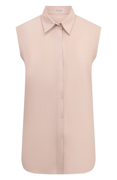 Женская хлопковая рубашка BRUNELLO CUCINELLI, арт. M0091MA616