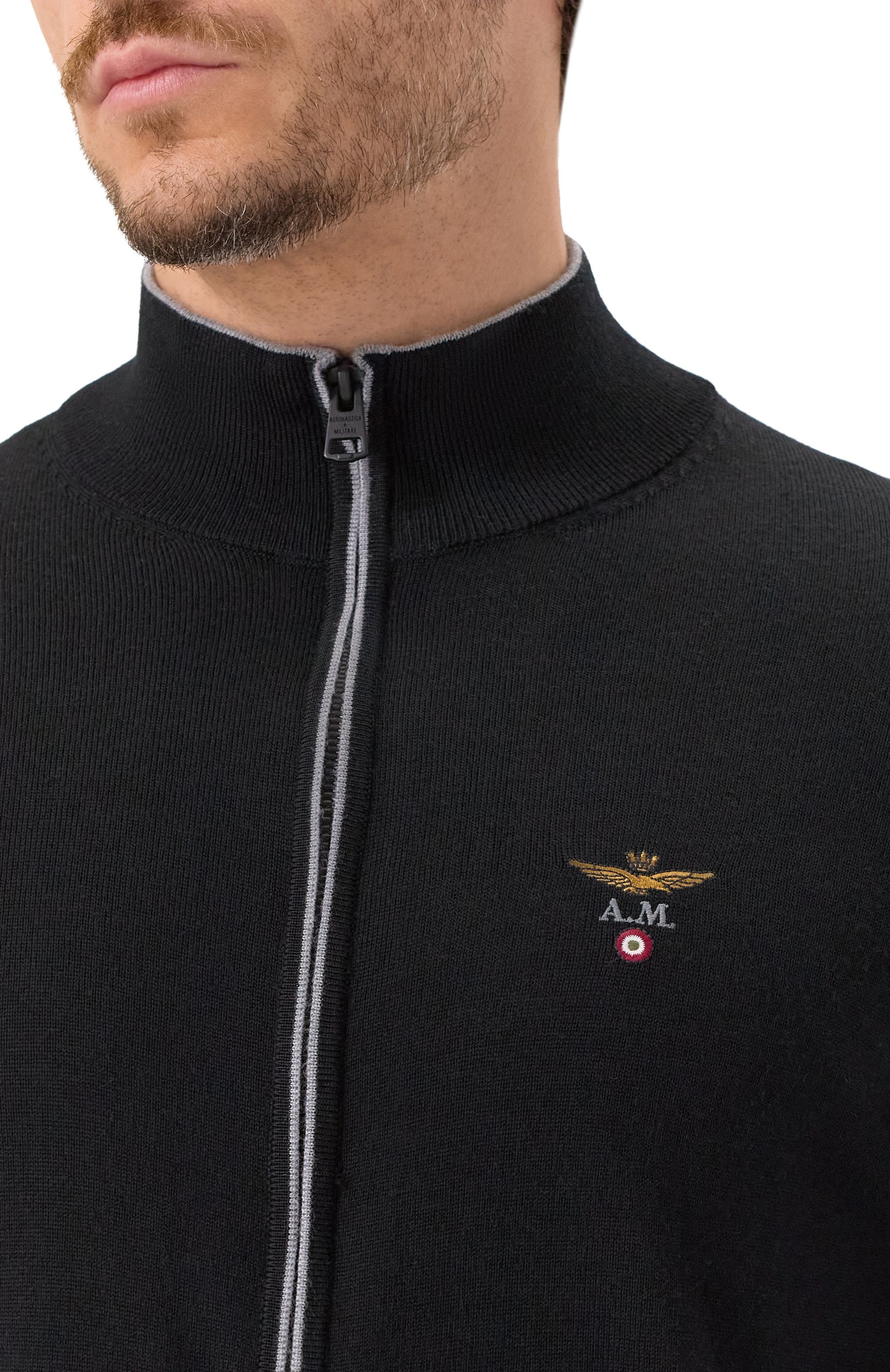 Шерстяной кардиган AERONAUTICA MILITARE, арт. MA1569UL00415, фото 5