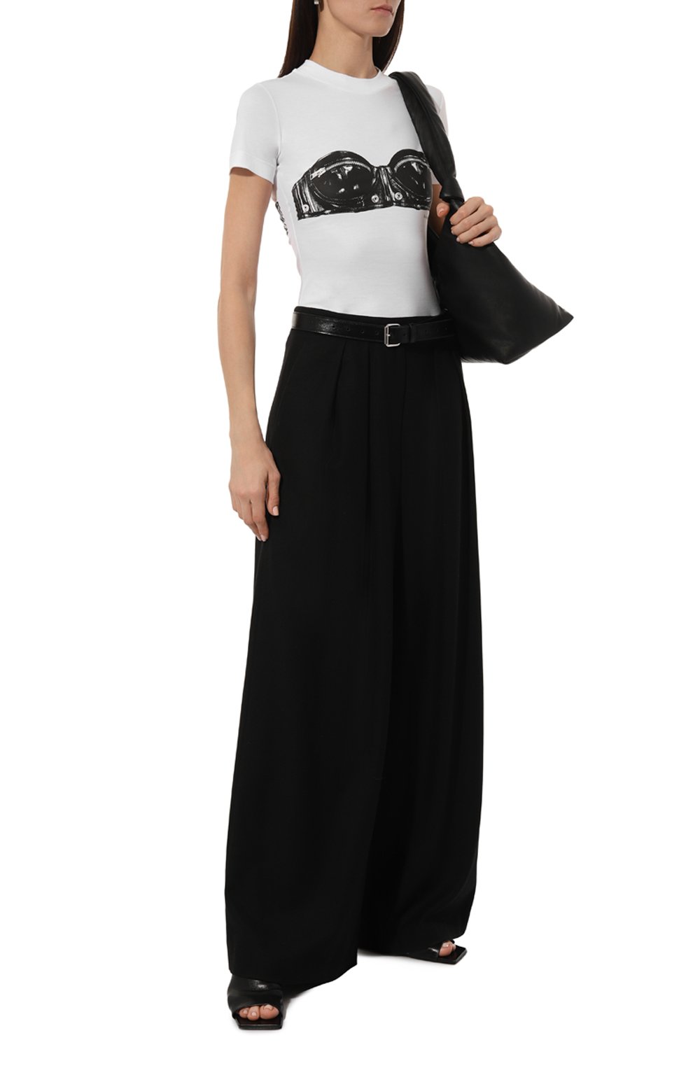 Хлопковая футболка ALEXANDER MCQUEEN, арт. 752355, фото 2