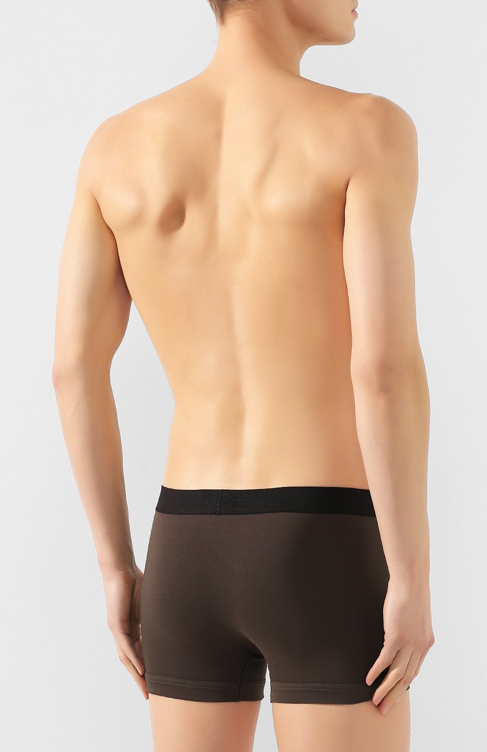 Хлопковые боксеры TOM FORD хаки цвета по цене 11200 руб., арт. T4LC30040, фото 3 Хлопковые боксеры TOM FORD, арт. T4LC30040, фото 3