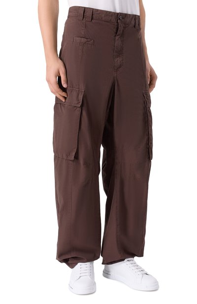 Хлопковые брюки-карго DOLCE & GABBANA, арт. GP13RT/G8NG9, фото 3