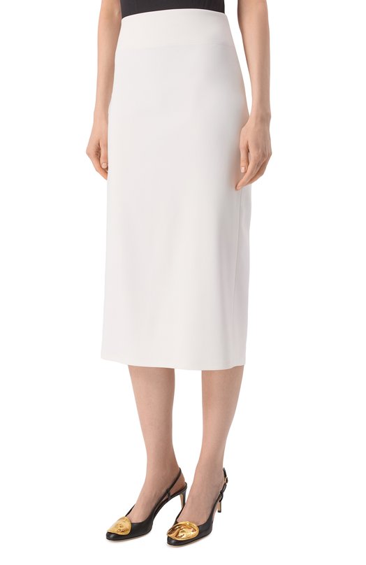 Юбка из вискозы Jacquemus 25E/251SK075-1621 Белый  25E/251SK075-1621 Фото 3