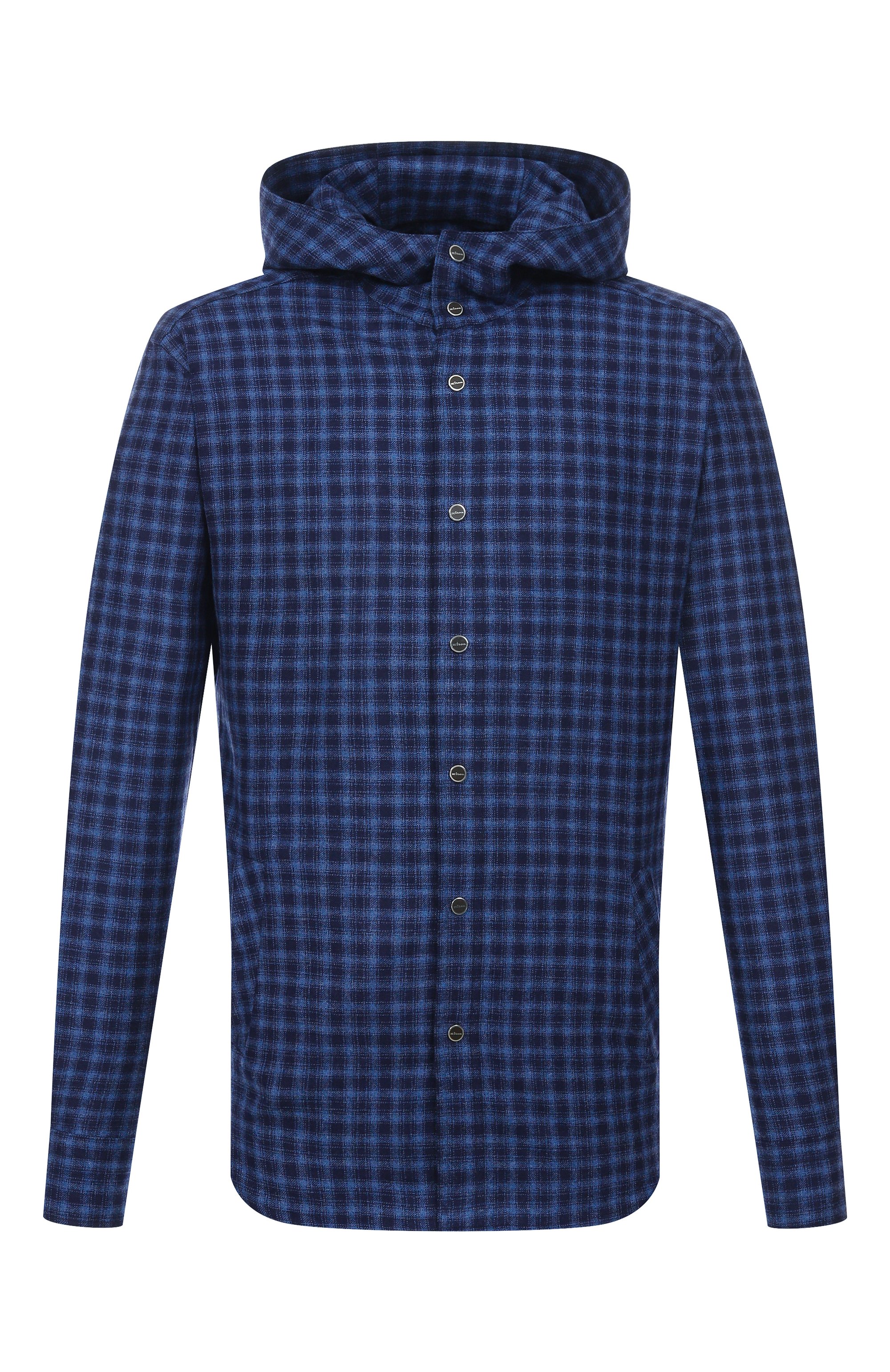 Рубашка из шерсти и кашемира KITON, арт. UMCMARK0167G39, фото 1