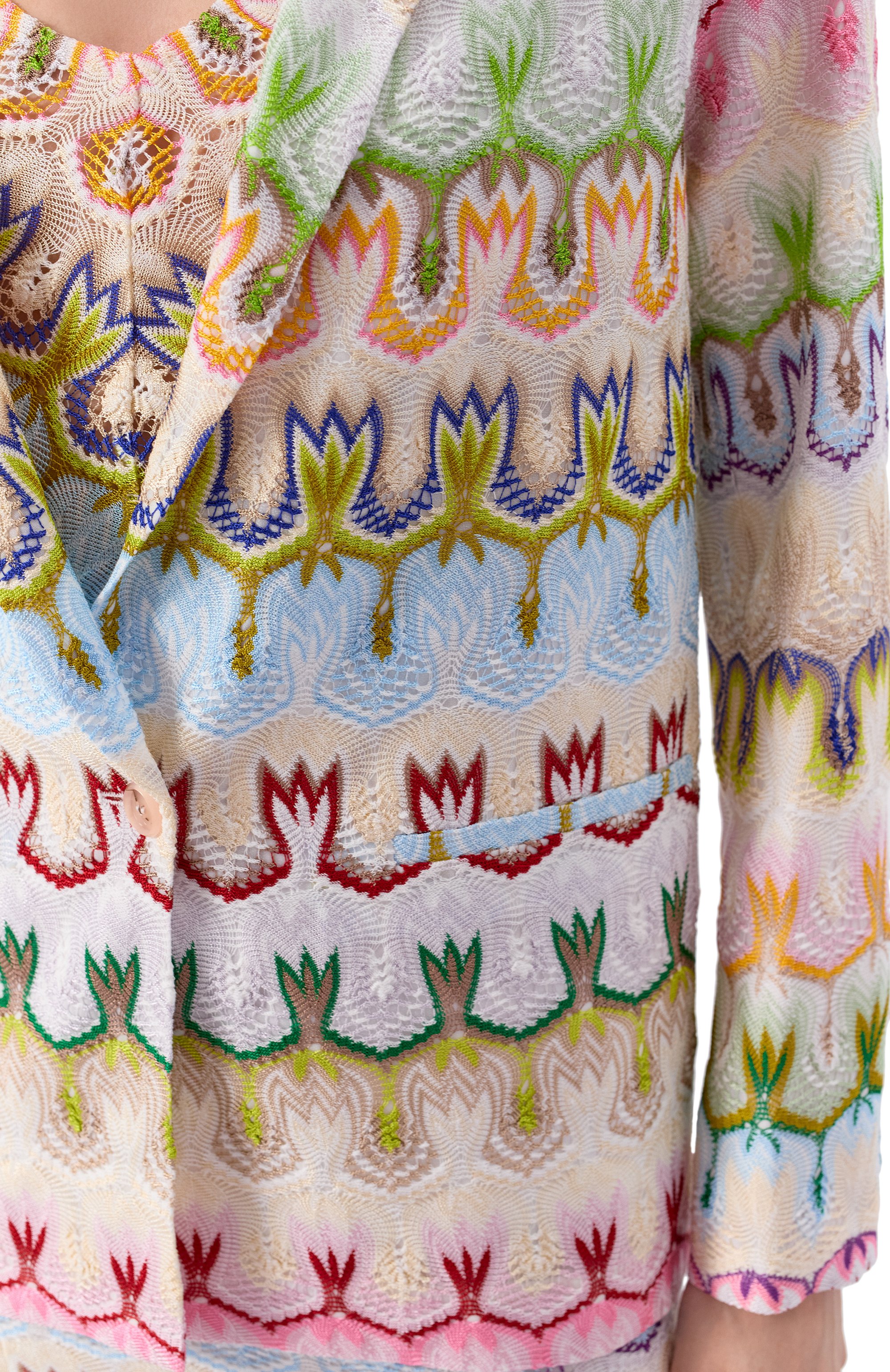 Жакет из вискозы и хлопка MISSONI, арт. DS25SF0F/BR0132, фото 5