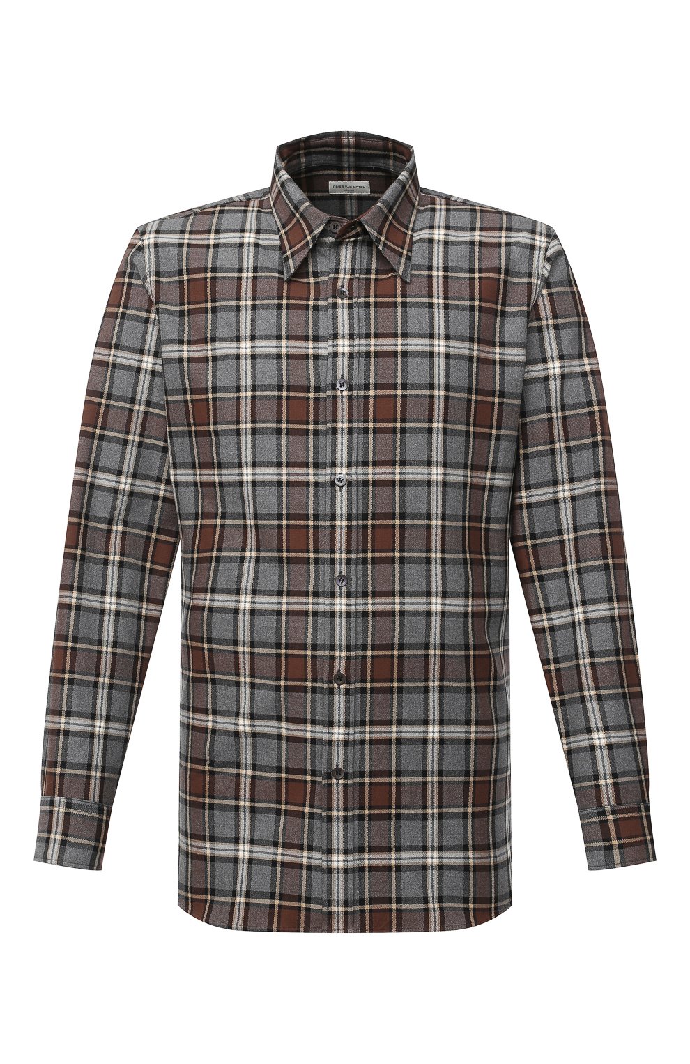 Хлопковая рубашка DRIES VAN NOTEN, арт. 202-20702-1166, фото 1