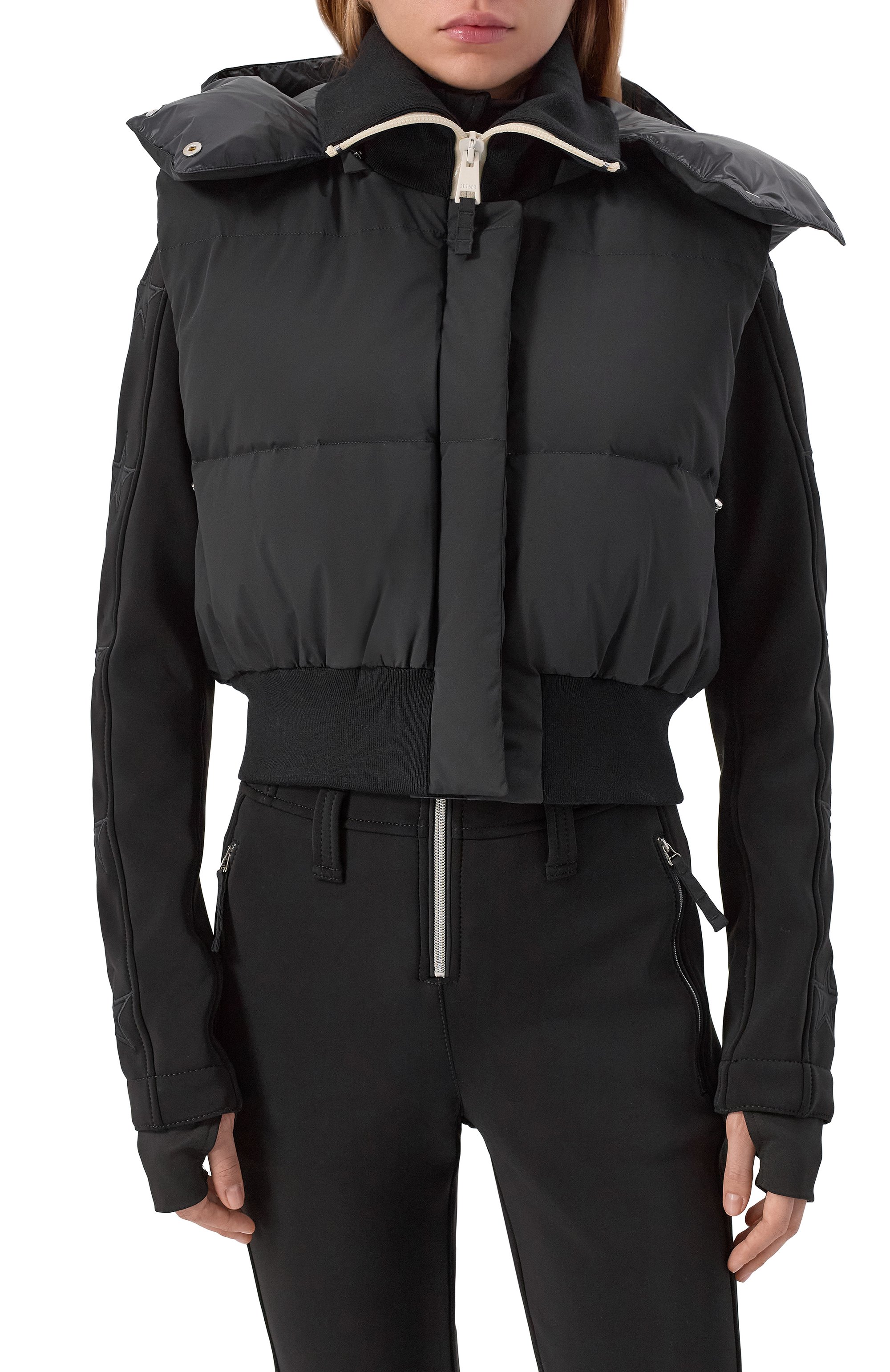 Пуховый жилет JET SET черного цвета по цене 96550 руб., арт. 2521/111053, фото 3 Пуховый жилет JET SET, арт. 2521/111053, фото 3